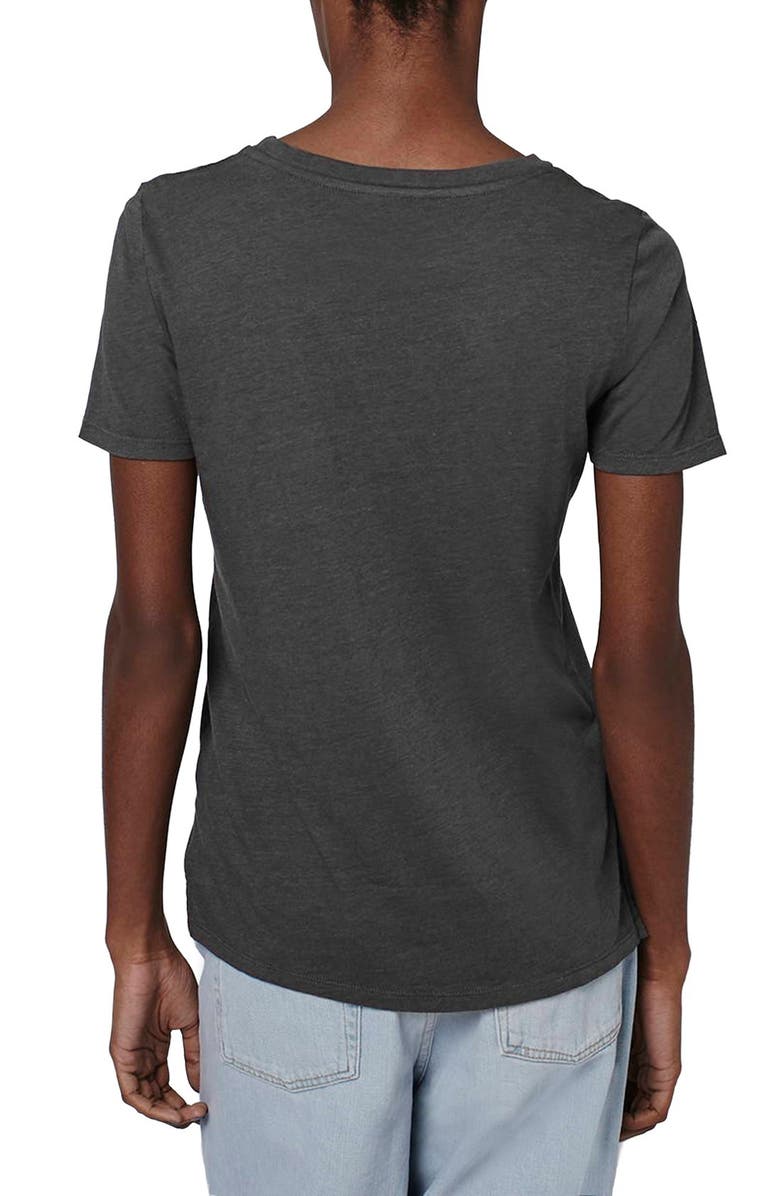 Topshop Washed Tee, Alternate, color, 