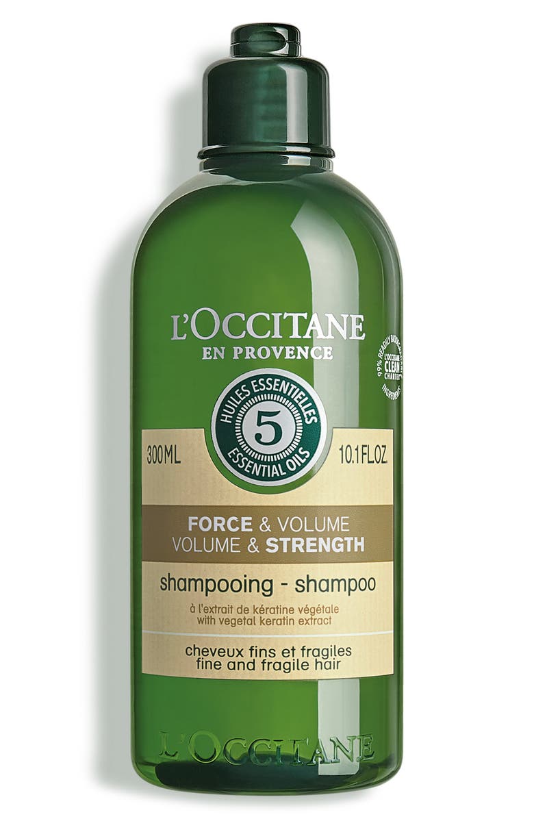 L'Occitane Aromachologie Volume & Strength Shampoo, Alternate, color, 