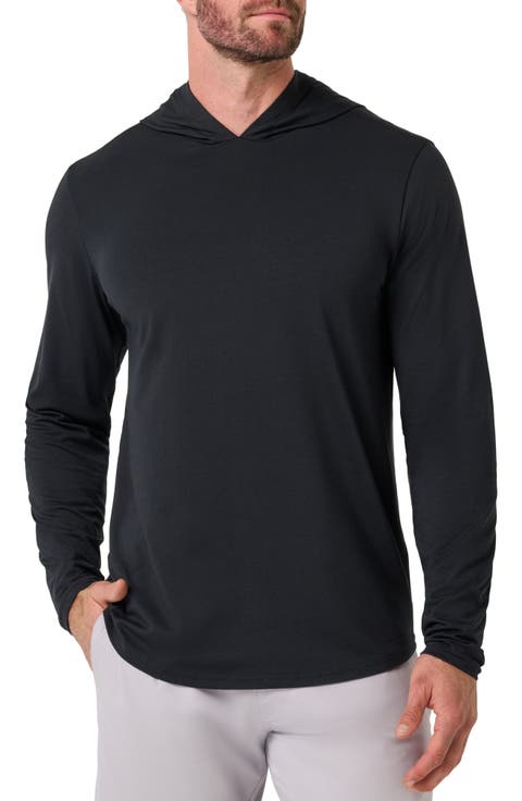 The Heater Series Hooded Long Sleeve Performance Jersey T-Shirt