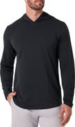 TravisMathew The Heater Series Hooded Long Sleeve Performance Jersey T-Shirt