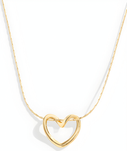 Mint & Lily Open Heart Necklace