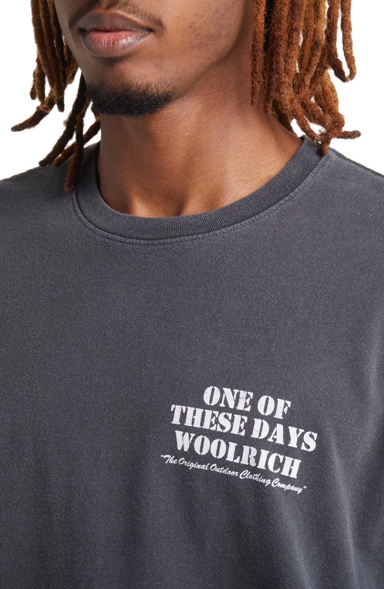 ONE OF THESE DAYS x Woolrich Original Outdoor Graphic T-Shirt, Alternate, color, 