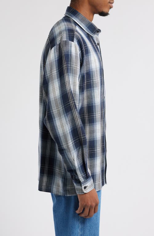 Carhartt Work In Progress Blanton Loose Fit Plaid Button-up Shirt