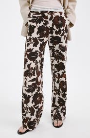 MANGO Floral Pants