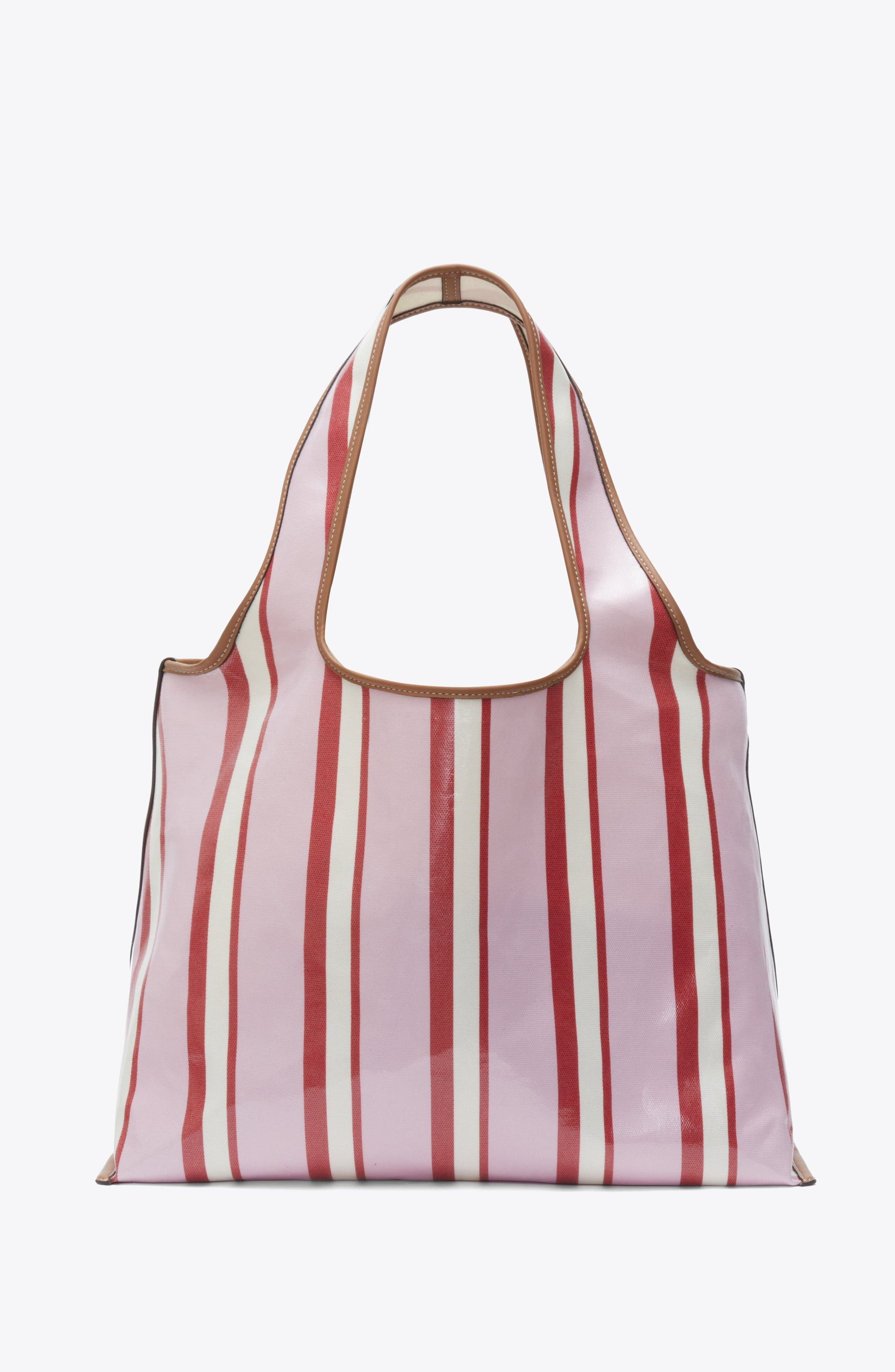 3.1 Phillip Lim Dual Stripe Market Tote, Alternate, color, Blue-Pink Multi