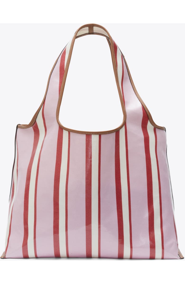 3.1 Phillip Lim Dual Stripe Market Tote, Alternate, color, Blue-Pink Multi