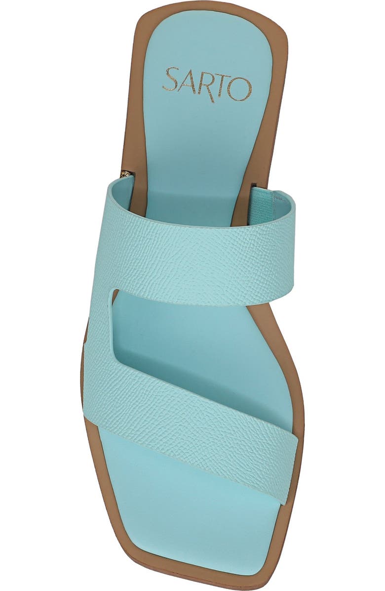 SARTO by Franco Sarto Emily Slide Sandal, Alternate, color, Bright Blue