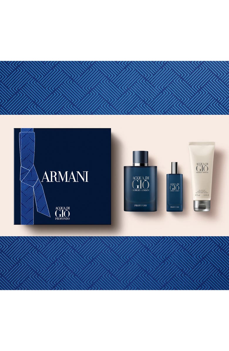 ARMANI beauty Acqua di Giò Profondo Eau de Parfum Set, Alternate, color, 