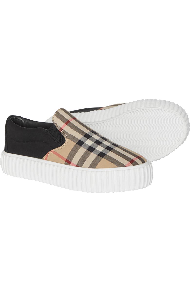 Burberry Erwin Slip-On Sneaker, Alternate, color,
