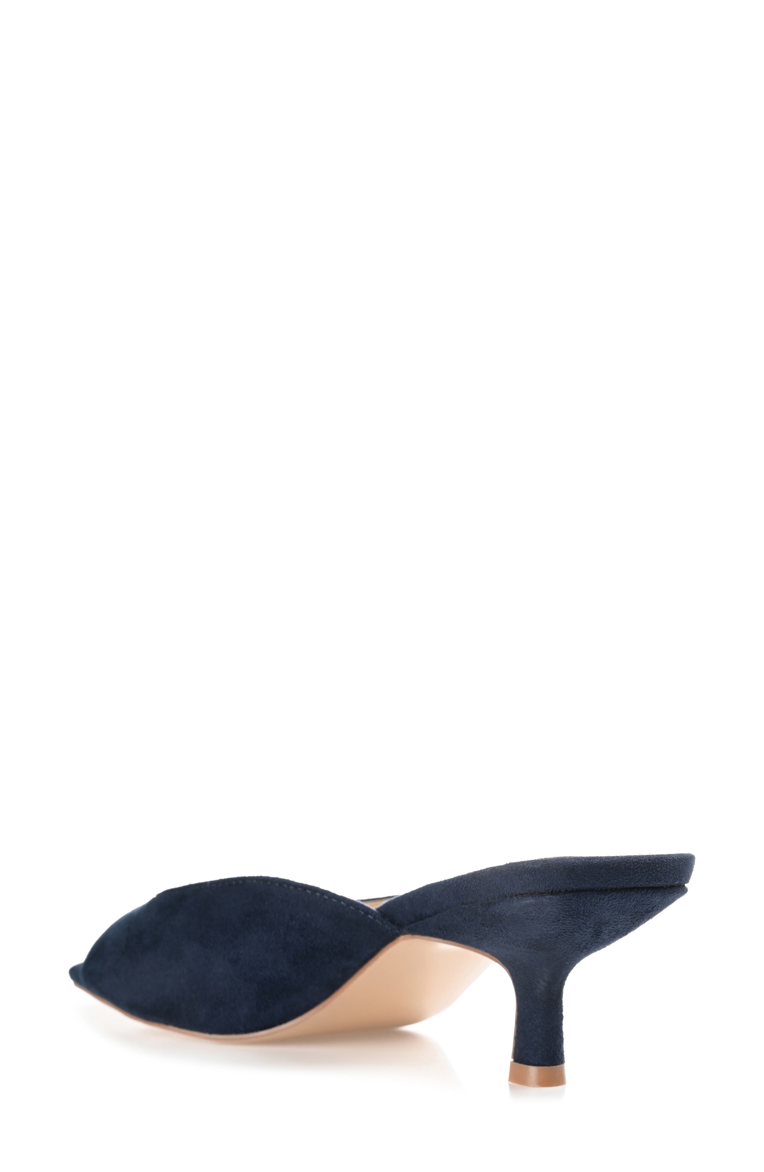 Larna Heeled Sandal, Alternate, color, NAVY