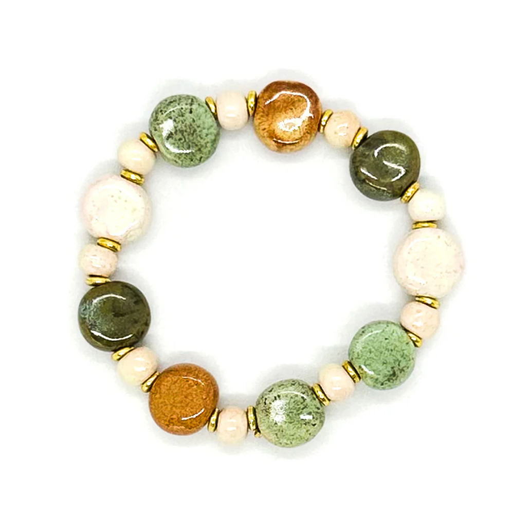 Kazuri Earth Collection - Namib Bracelet in Multi 