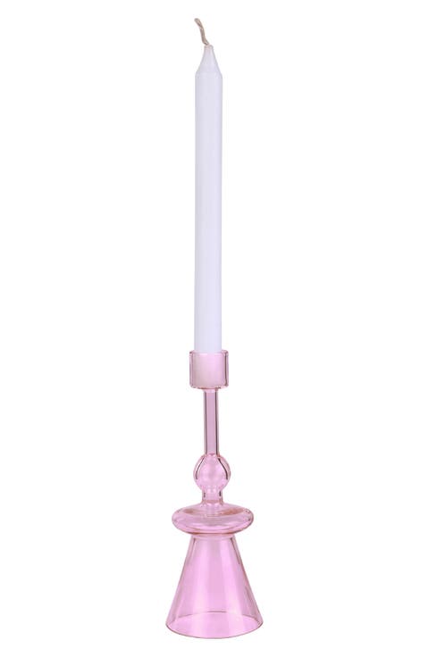 Glass Candle Holder