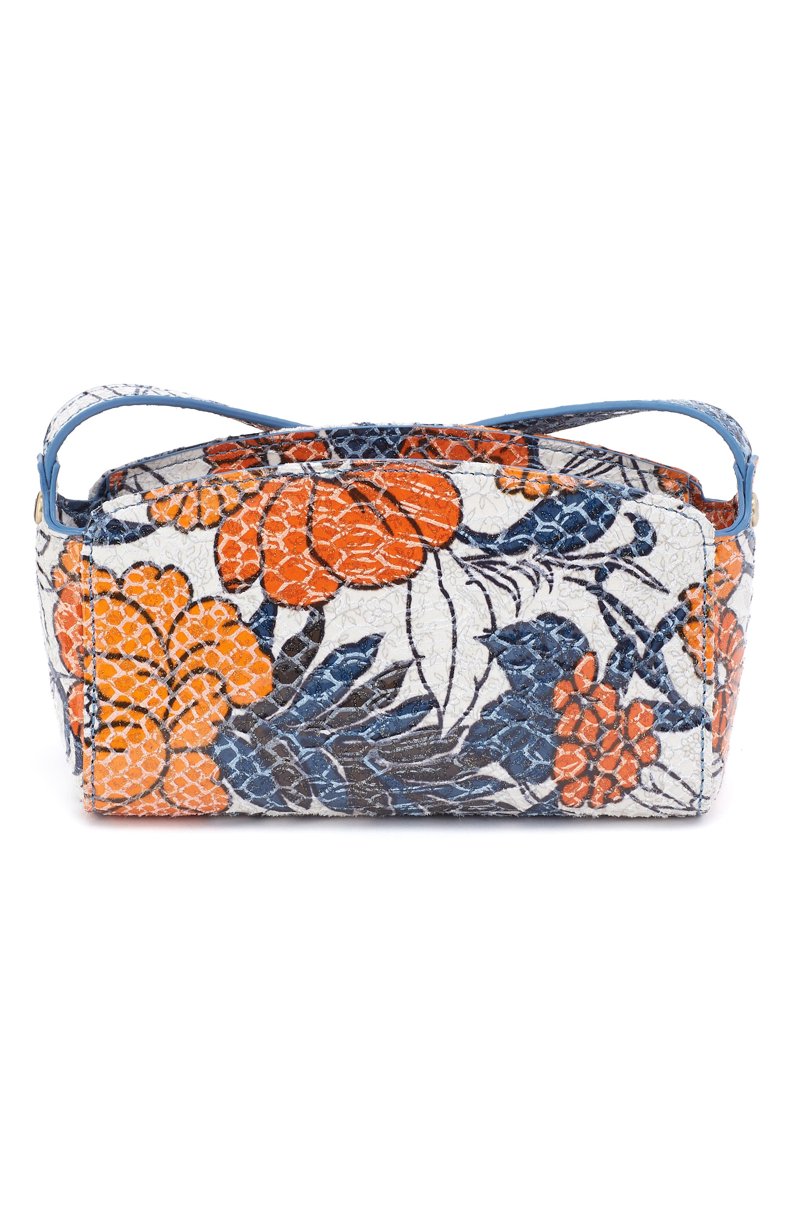 Jesse Leather Crossbody Bag, Alternate, color, ORANGE BLOSSOM