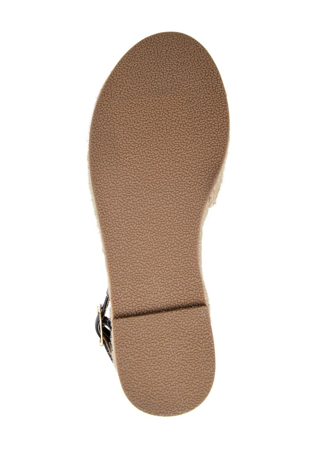 Journee Collection JOURNEE Lyddia Espadrille Sandal, Alternate, color, Black