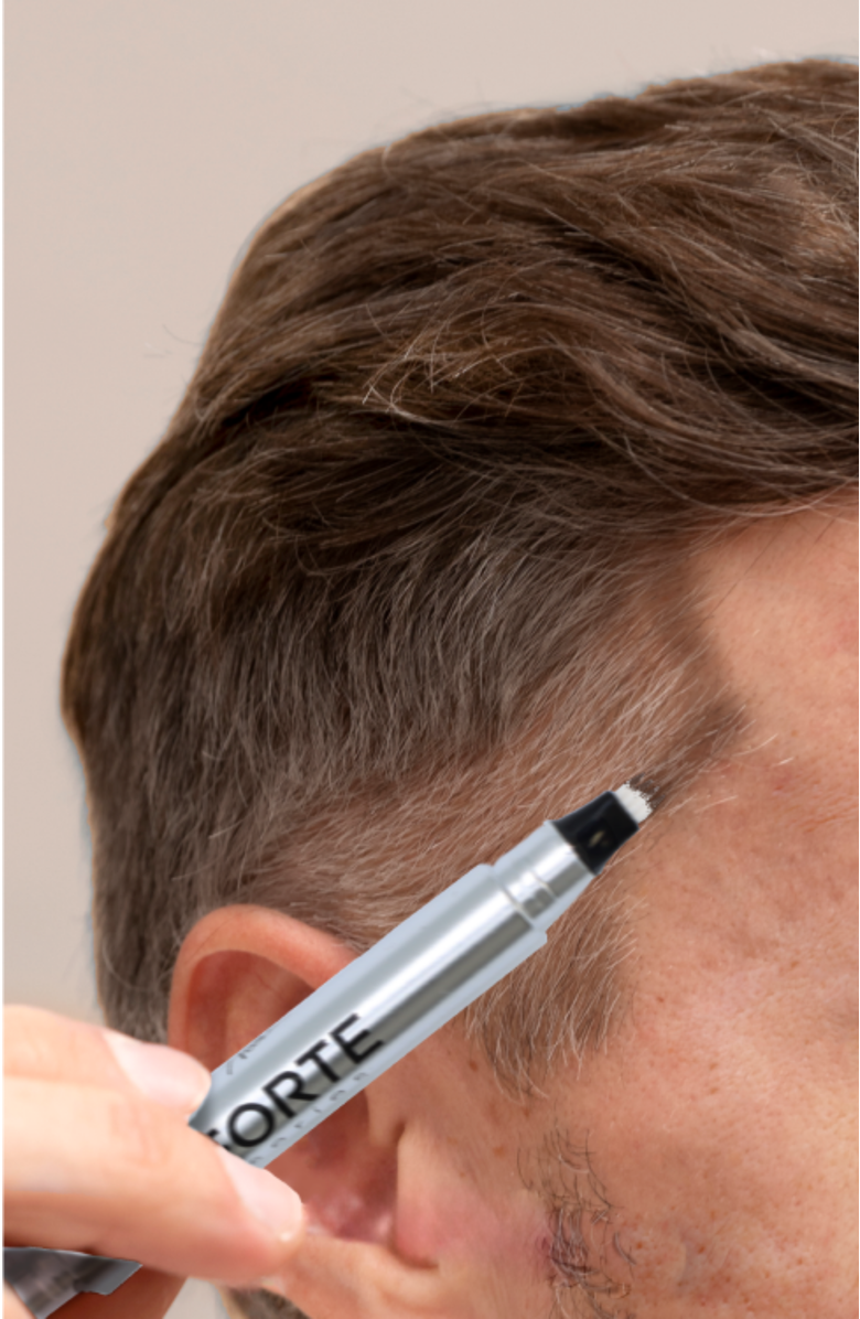 Forte Series Beard and Hairline Pencil, Alternate, color, Black