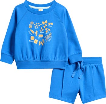 S'Mores Print Organic Cotton Polo Romper