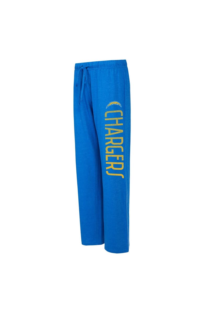 CONCEPTS SPORT Women's Concepts Sport Royal/Gold Los Angeles Chargers Muscle Tank Top & Pants Lounge Set, Alternate, color, Royal