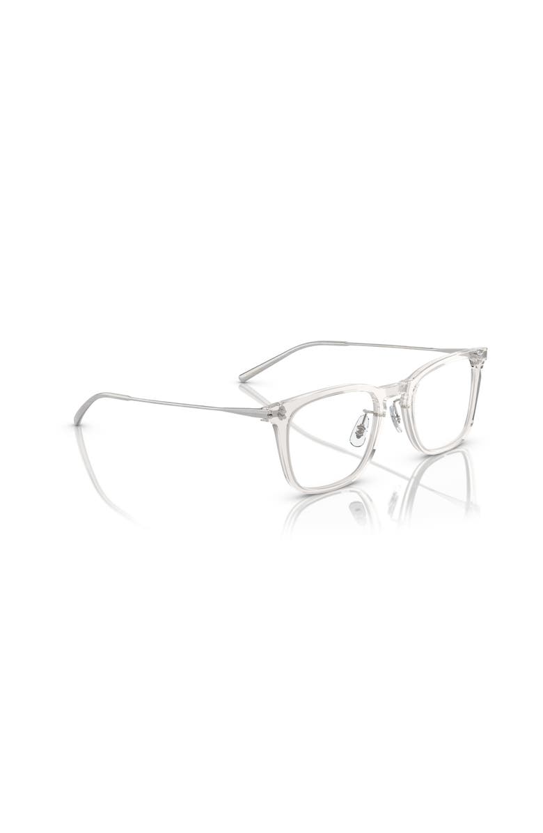 Oliver Peoples 49mm Rectangle optical glasses, Alternate, color, Grey