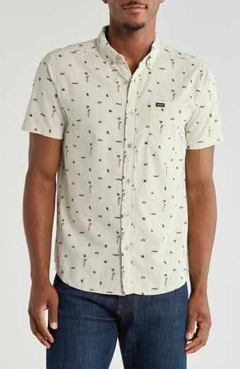 That'll Do Seersucker Short Sleeve Button-Up Shirt