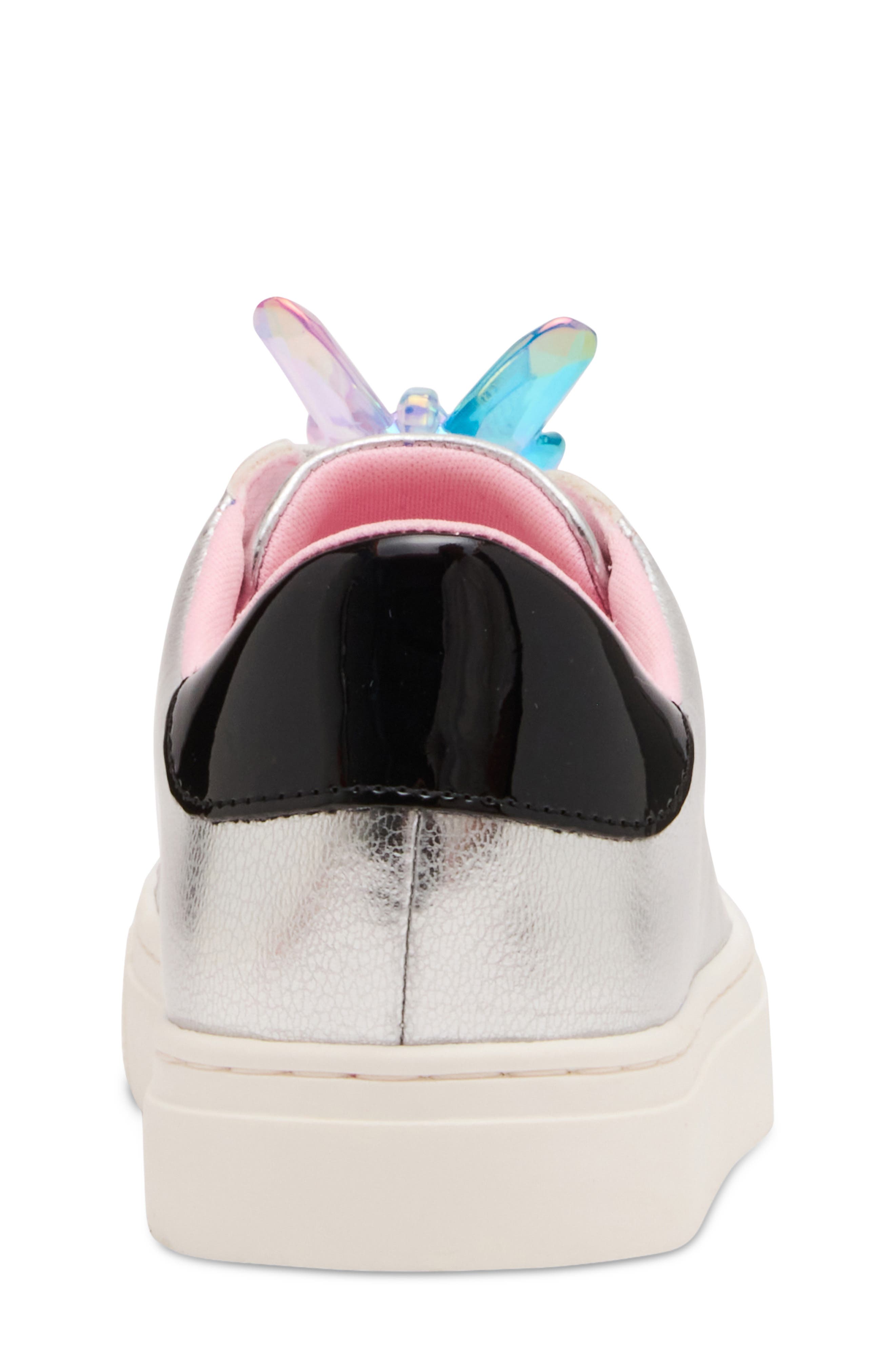 Kids' Jolive Sneaker, Alternate, color, SILVER