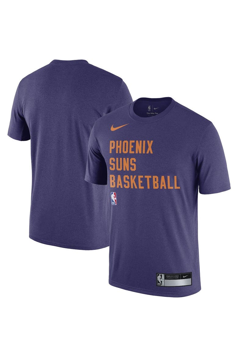 Men's Nike Purple Phoenix Suns 2023/24 Sideline Legend Performance Practice T-Shirt, Main, color, Purple