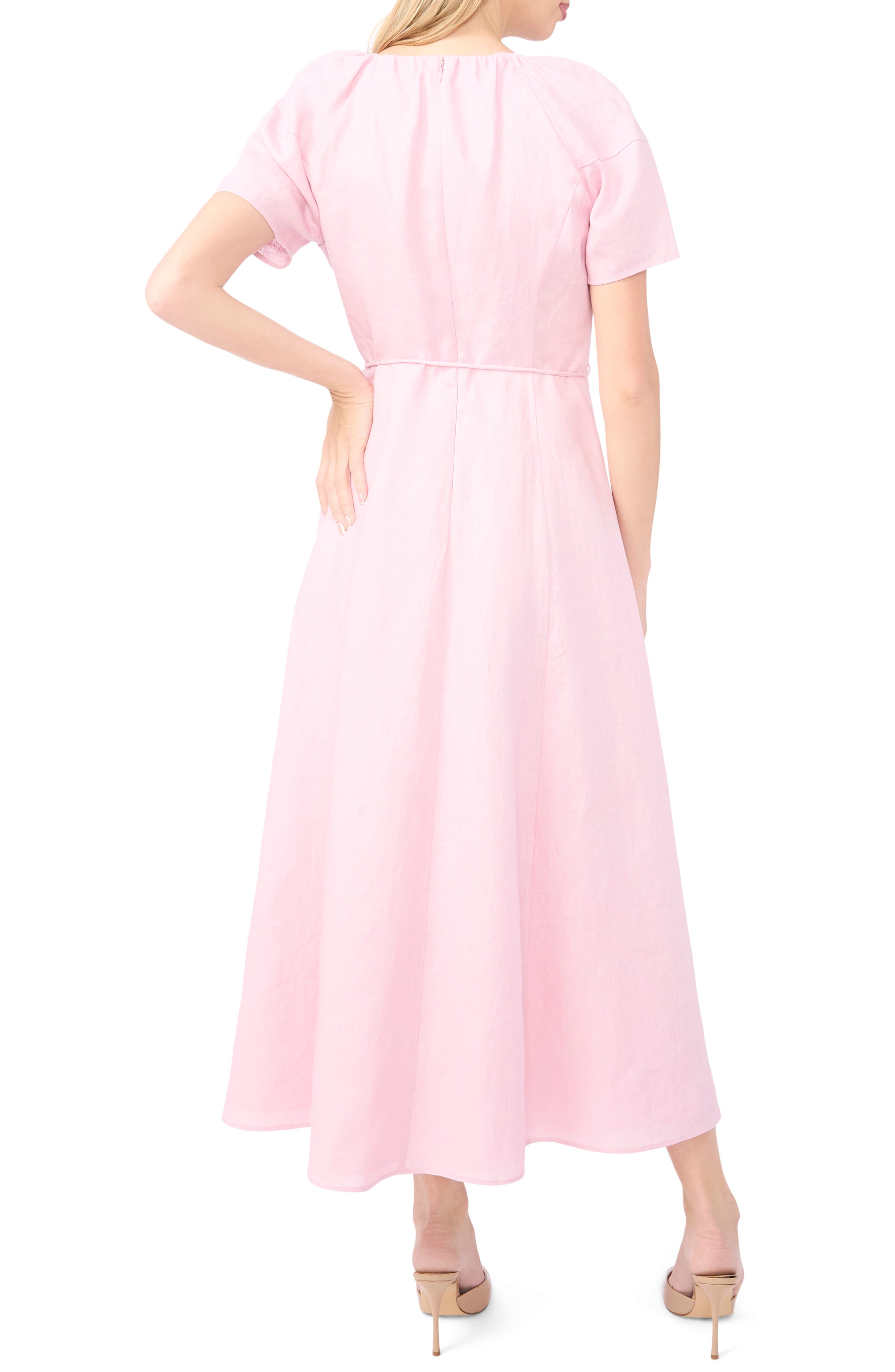 Ted Baker Allison Raglan Sleeve Linen Maxi Dress (Women) | Nordstrom