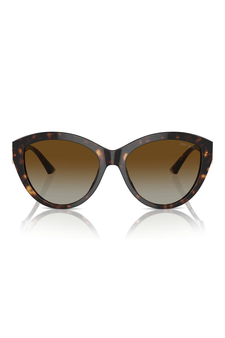 55mm Polarized Gradient Phantos Sunglasses, Main, color, HAVANA / POLAR GRADIENT BROWN