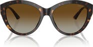 Jimmy Choo 55mm Polarized Gradient Phantos Sunglasses