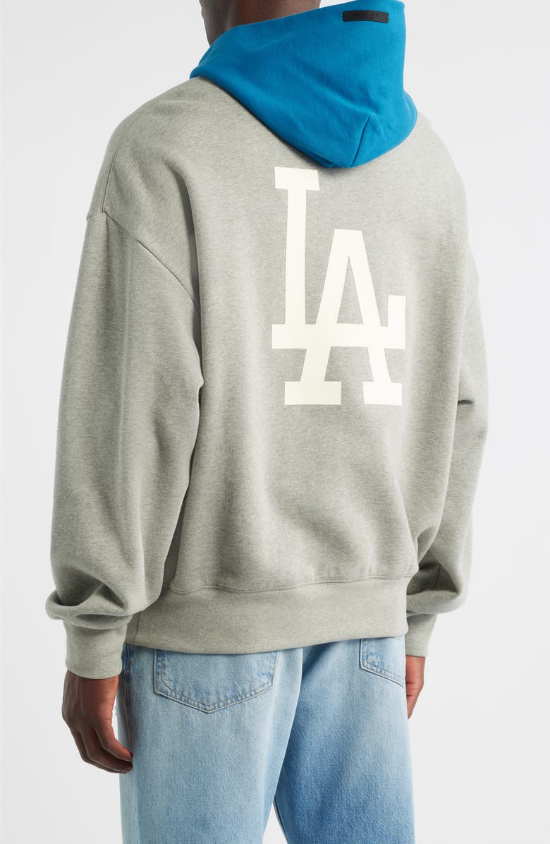 Fear of God Essentials Dodgers Pullover Hoodie, Alternate, color,