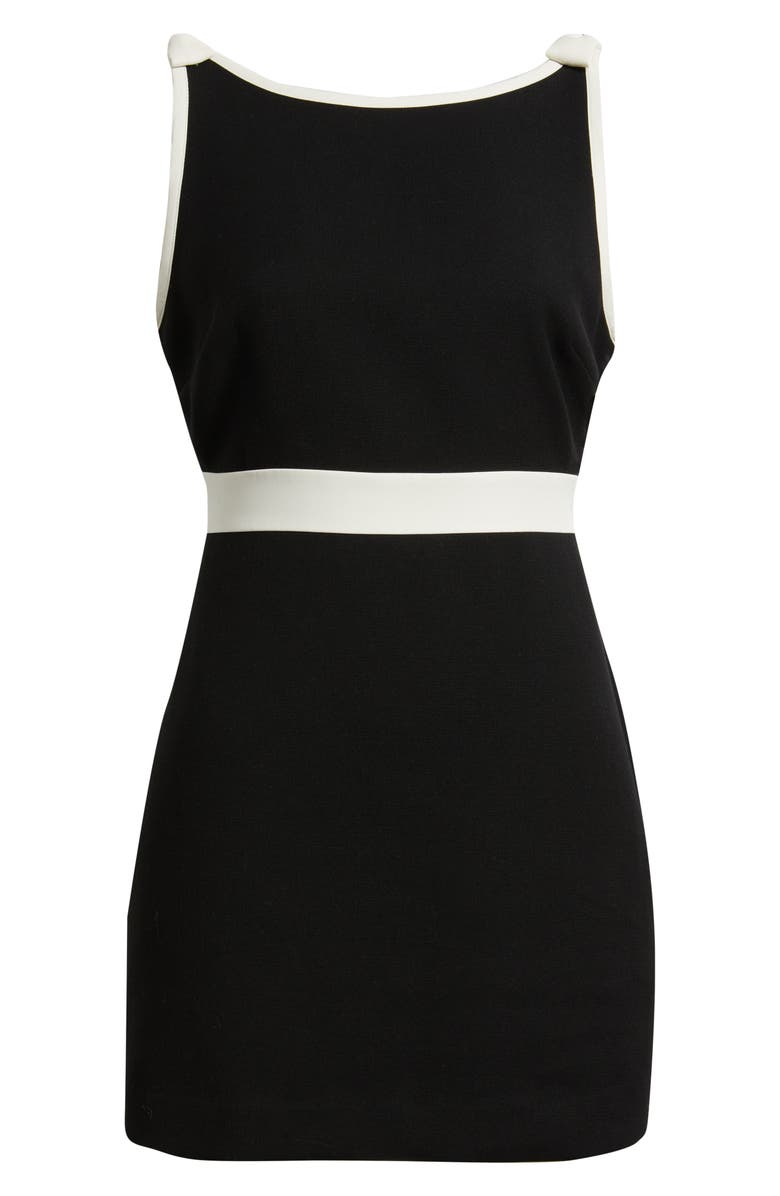 LoveShackFancy Catrice Sleeveless Minidress, Alternate, color, Black