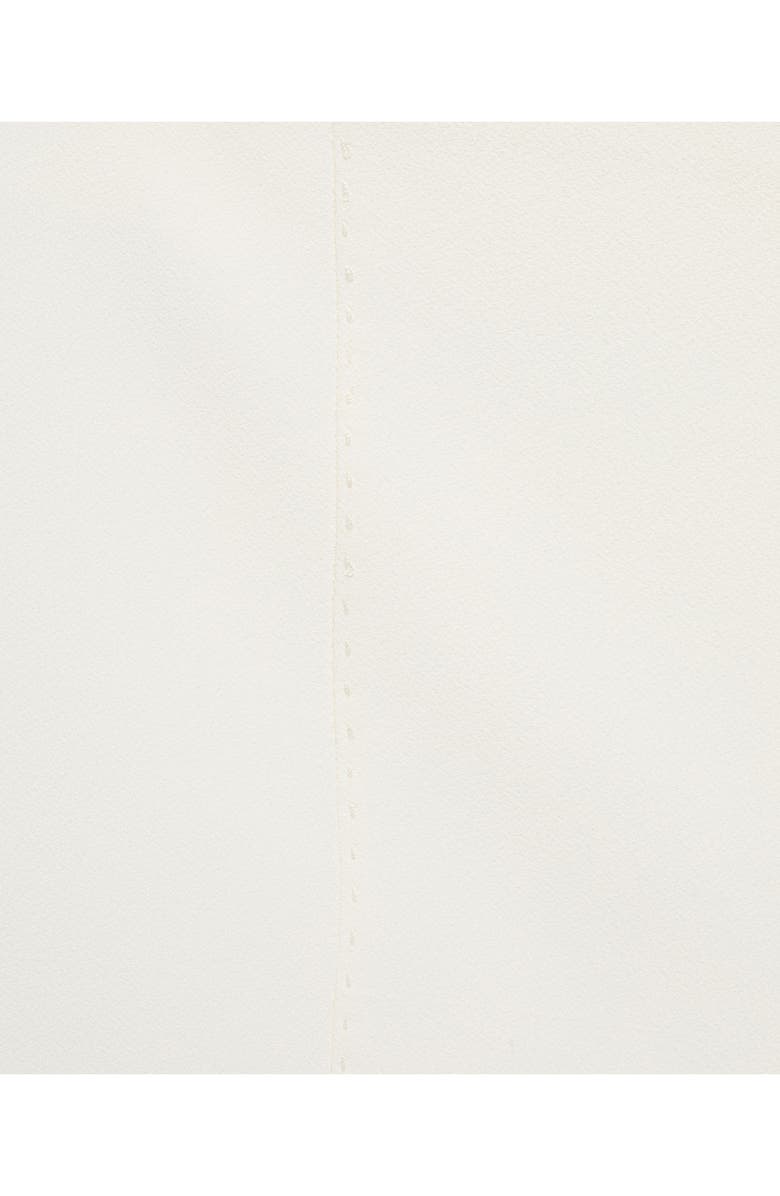 MANGO Mid Rise Straight Leg Shorts, Alternate, color, Ecru