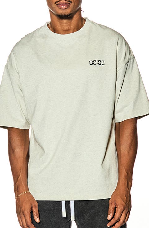 The 00:00 Essentials Oversize Cotton Graphic T-Shirt