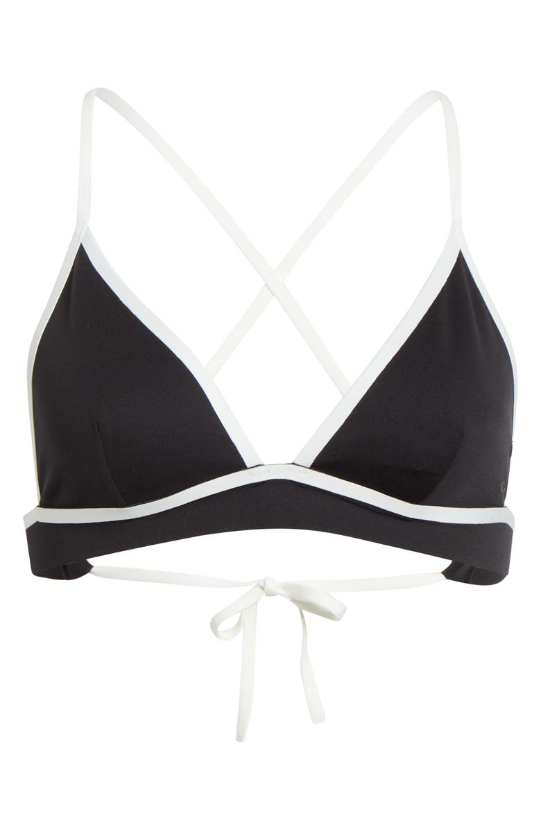 Rip Curl Mirage Fusion Bikini Top, Alternate, color, Black