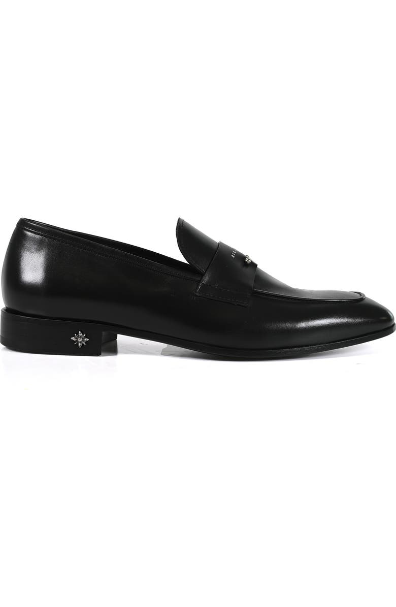 JOHN RICHMOND Logo Embossed Loafer, Alternate, color, Black
