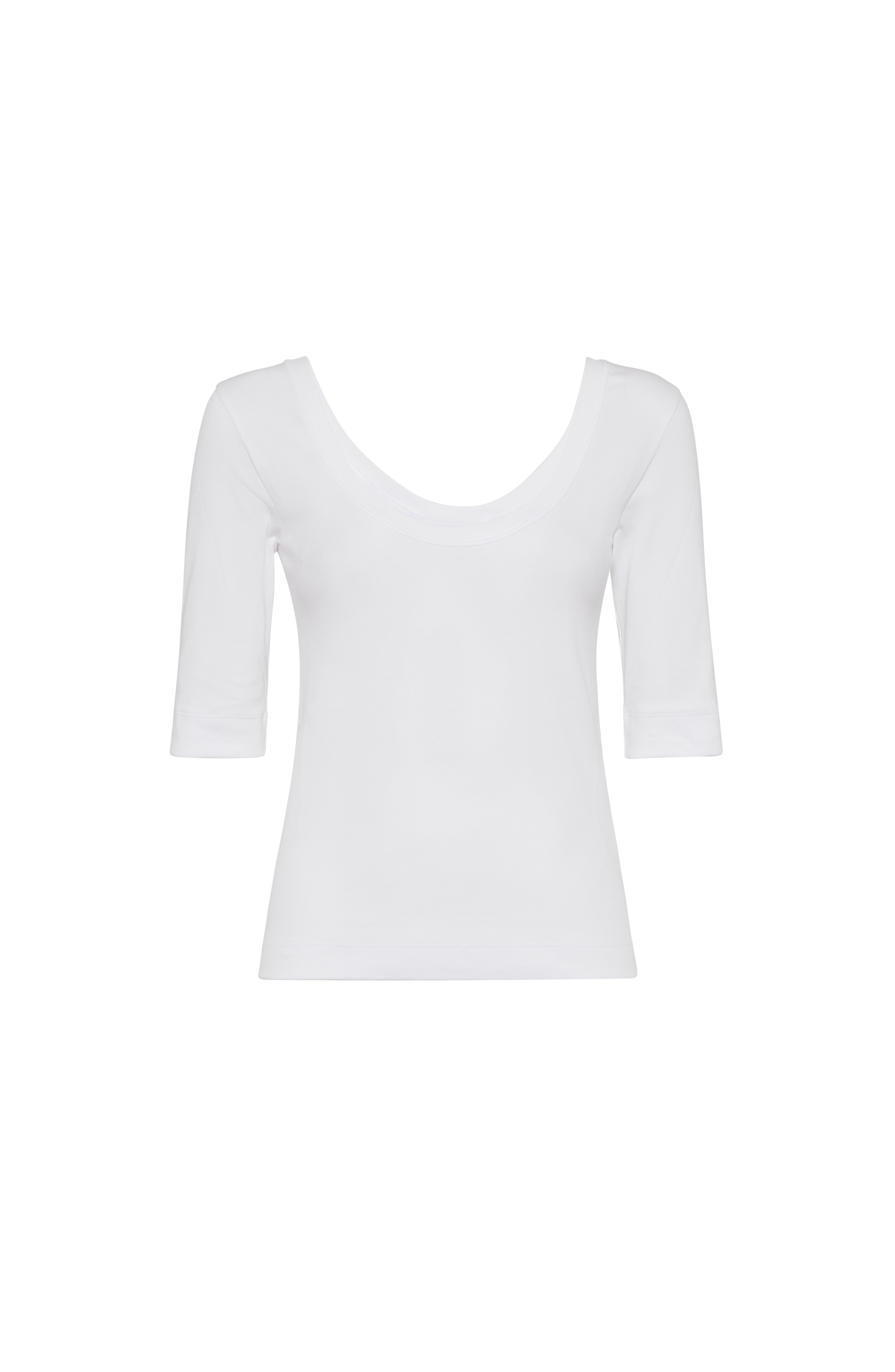 Ribbed jersey T-shirt - image 3