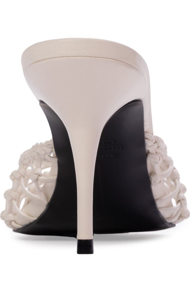 BLACK SUEDE STUDIO Peach 80 Mule, Alternate, color, Coconut Leather