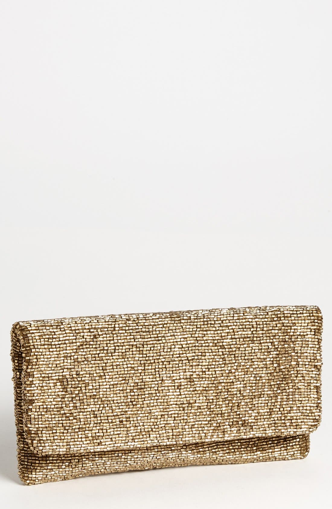Moyna Beaded Clutch, Main, color, 
