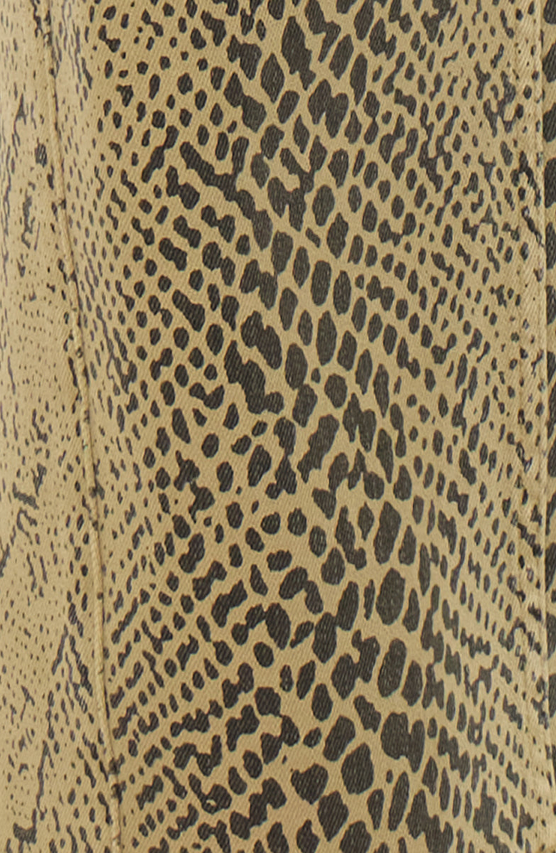 KanCan Juno Low Slung Baggy Wide Leg Pants, Alternate, color, Python Print