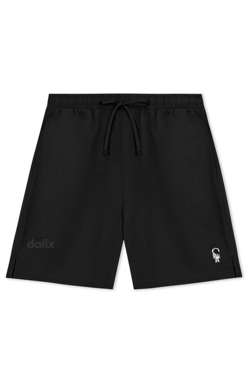 Dalix Mens Astronaut Midweight Active Short In Black
