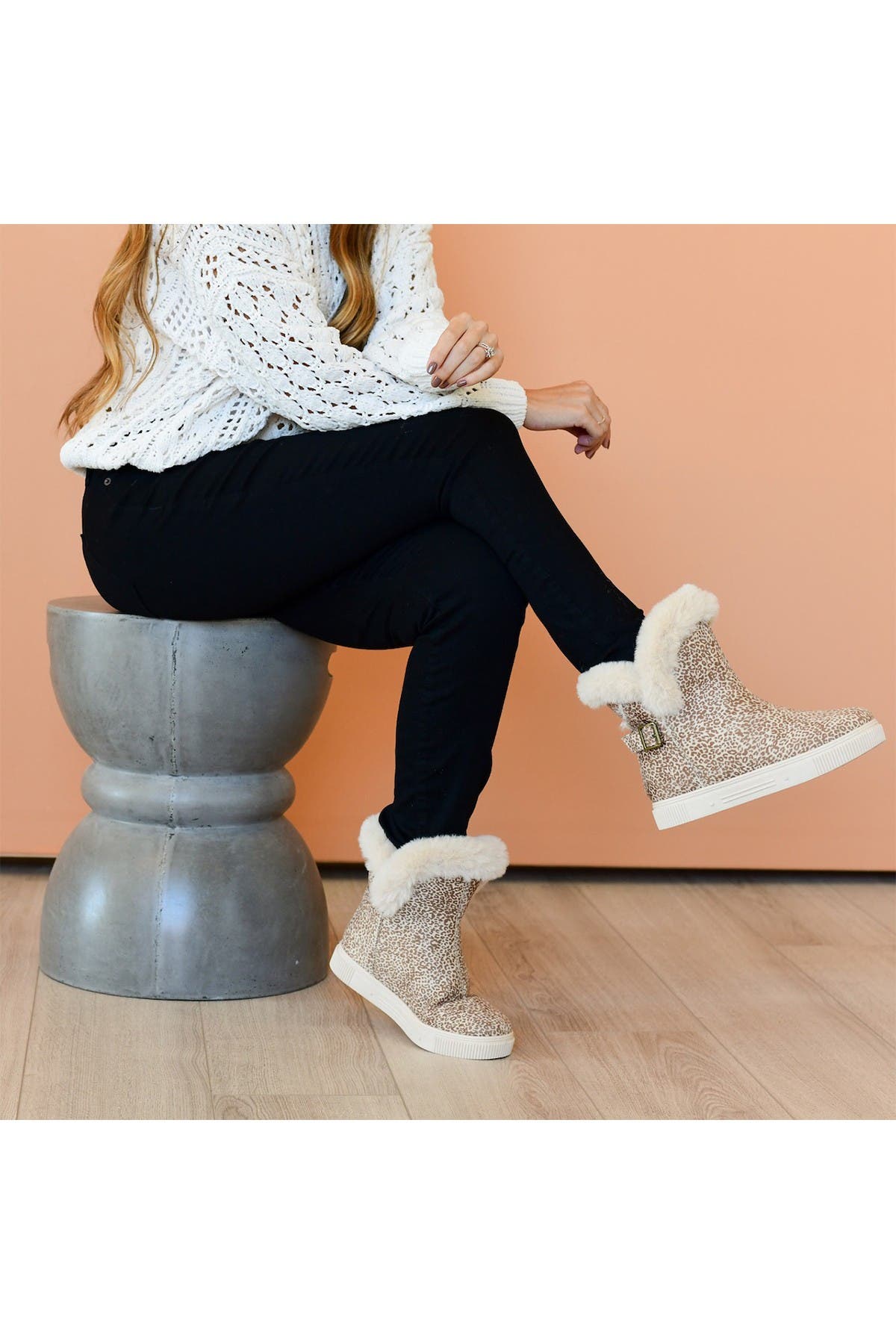 Journee Collection JOURNEE Sibby Faux Fur Lined Boot, Alternate, color, 