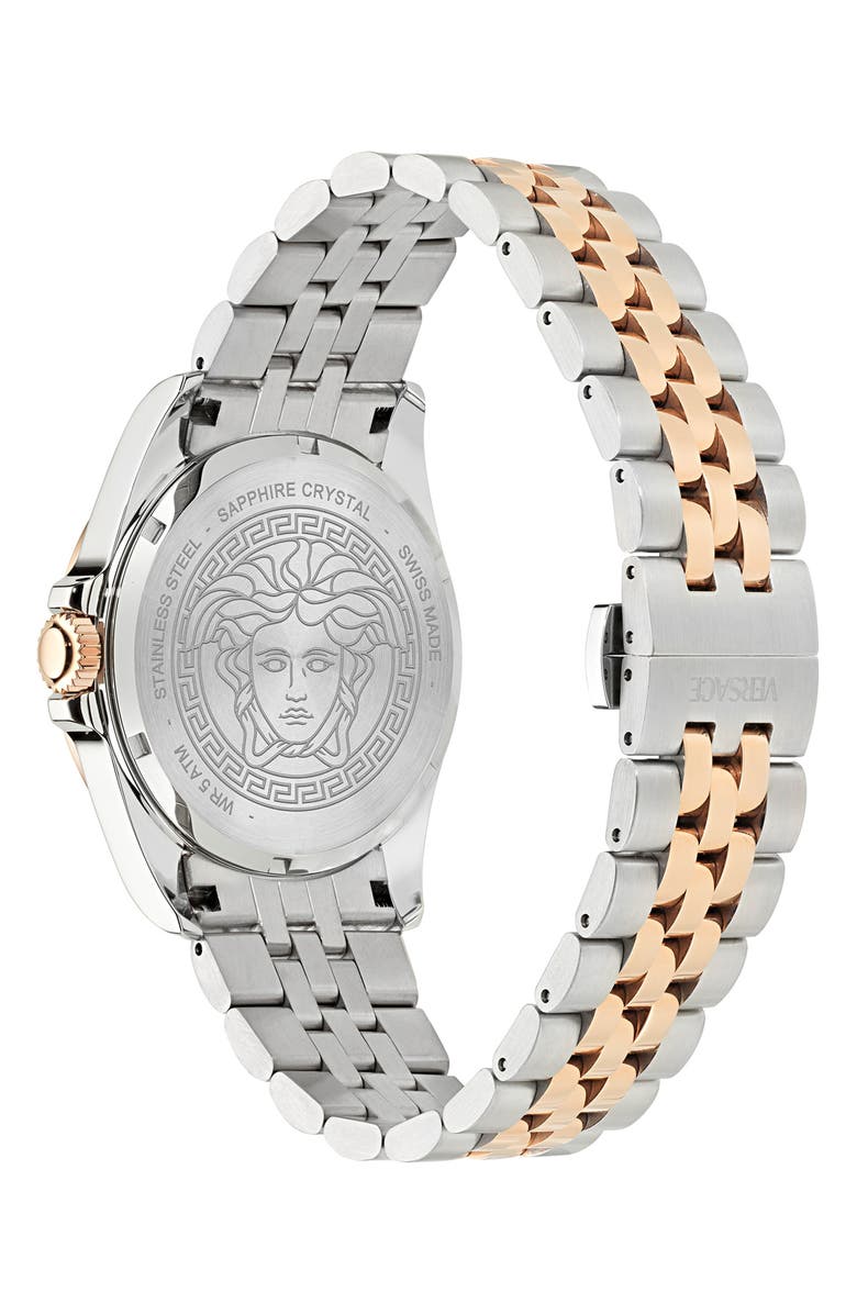 Versace Anteo Bracelet Watch, 41mm, Alternate, color,