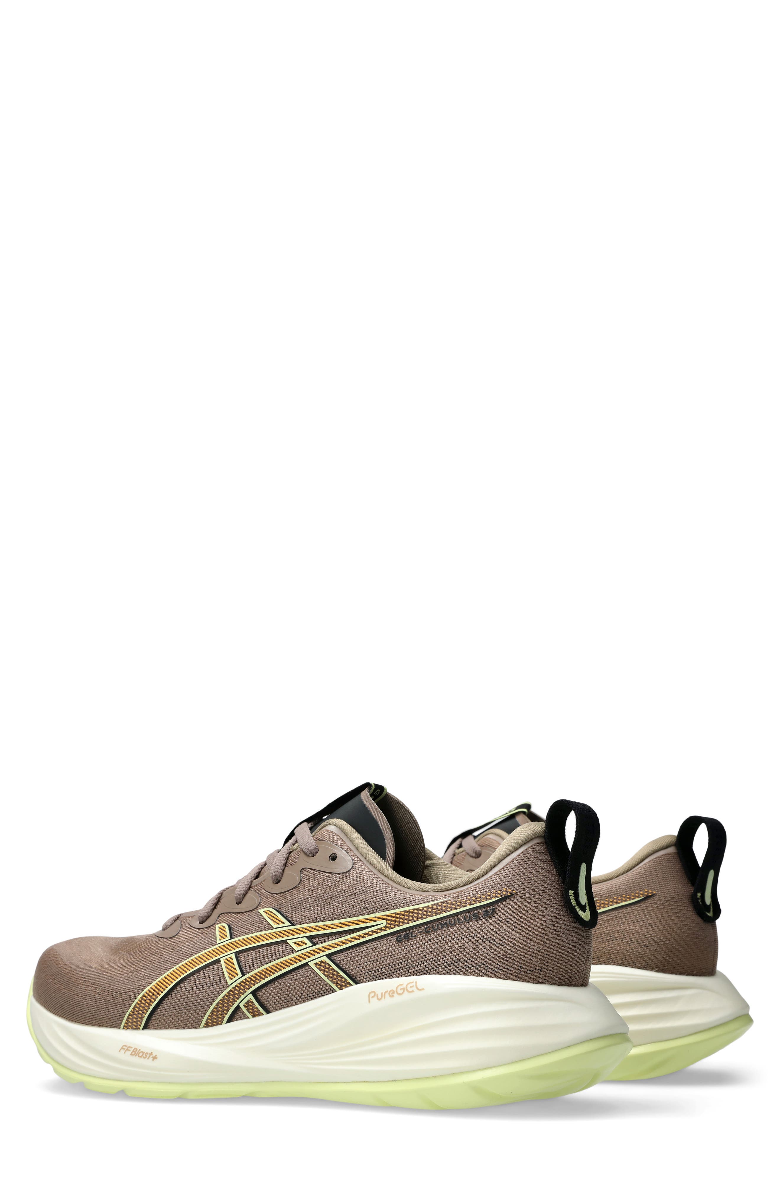 ASICS<sup>®</sup> GEL-CUMULUS<sup>®</sup> 27 Running Shoe, Alternate, color, Taupe Grey/ Black