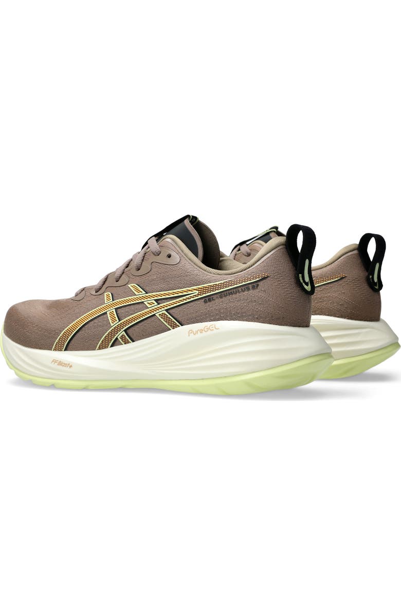 ASICS<sup>®</sup> GEL-CUMULUS<sup>®</sup> 27 Running Shoe, Alternate, color, Taupe Grey/ Black