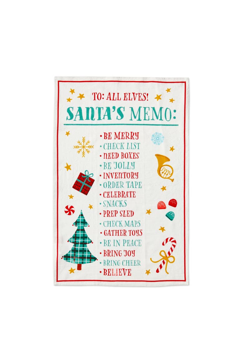 Santas Coming 5‑piece Kitchen Gift Set, Multicolor - 8"w X 12.5"l, Alternate, color, Multicolor