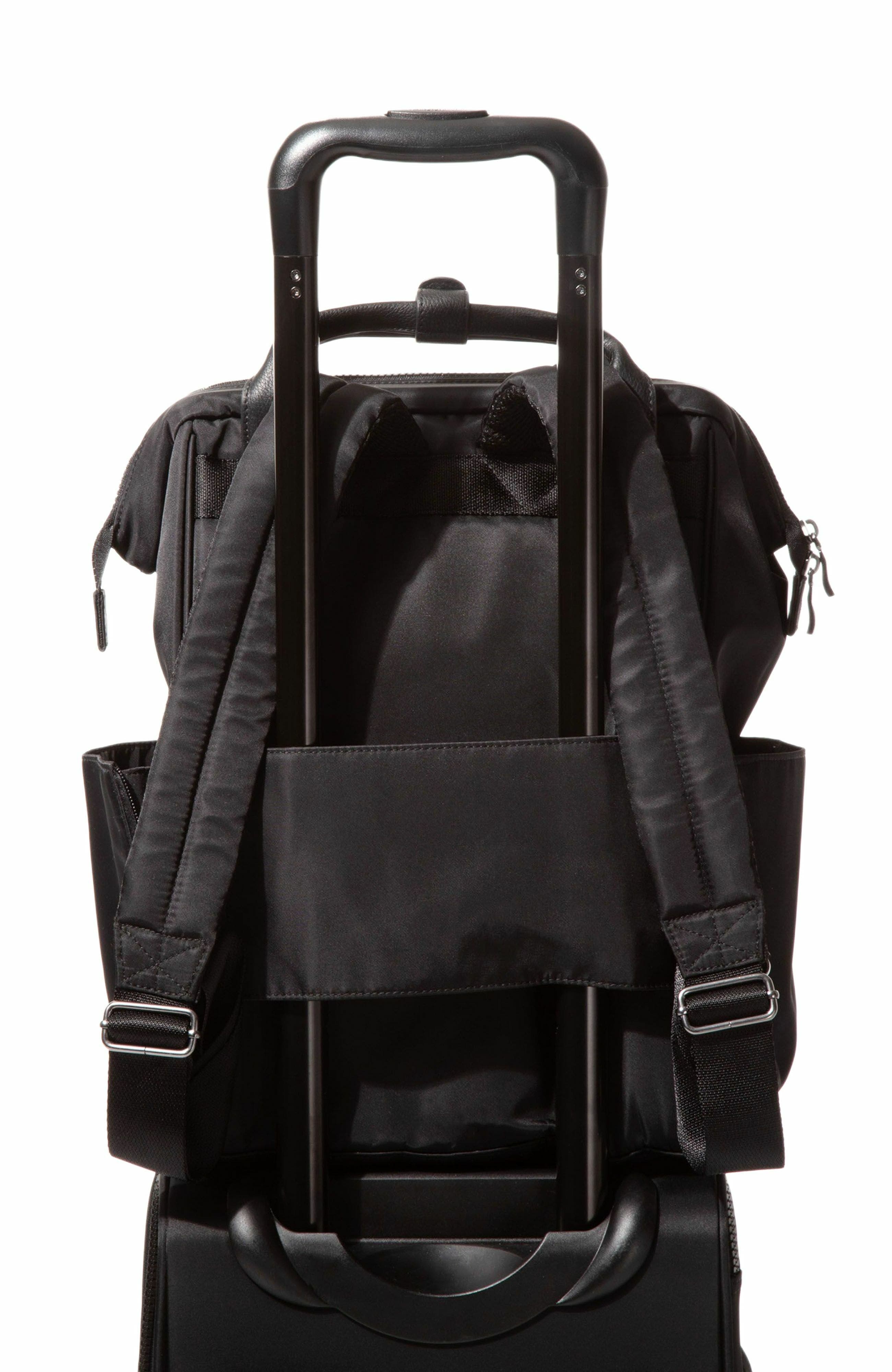 BAGGALLINI Chelsea Laptop Backpack, Alternate, color, Black Twill