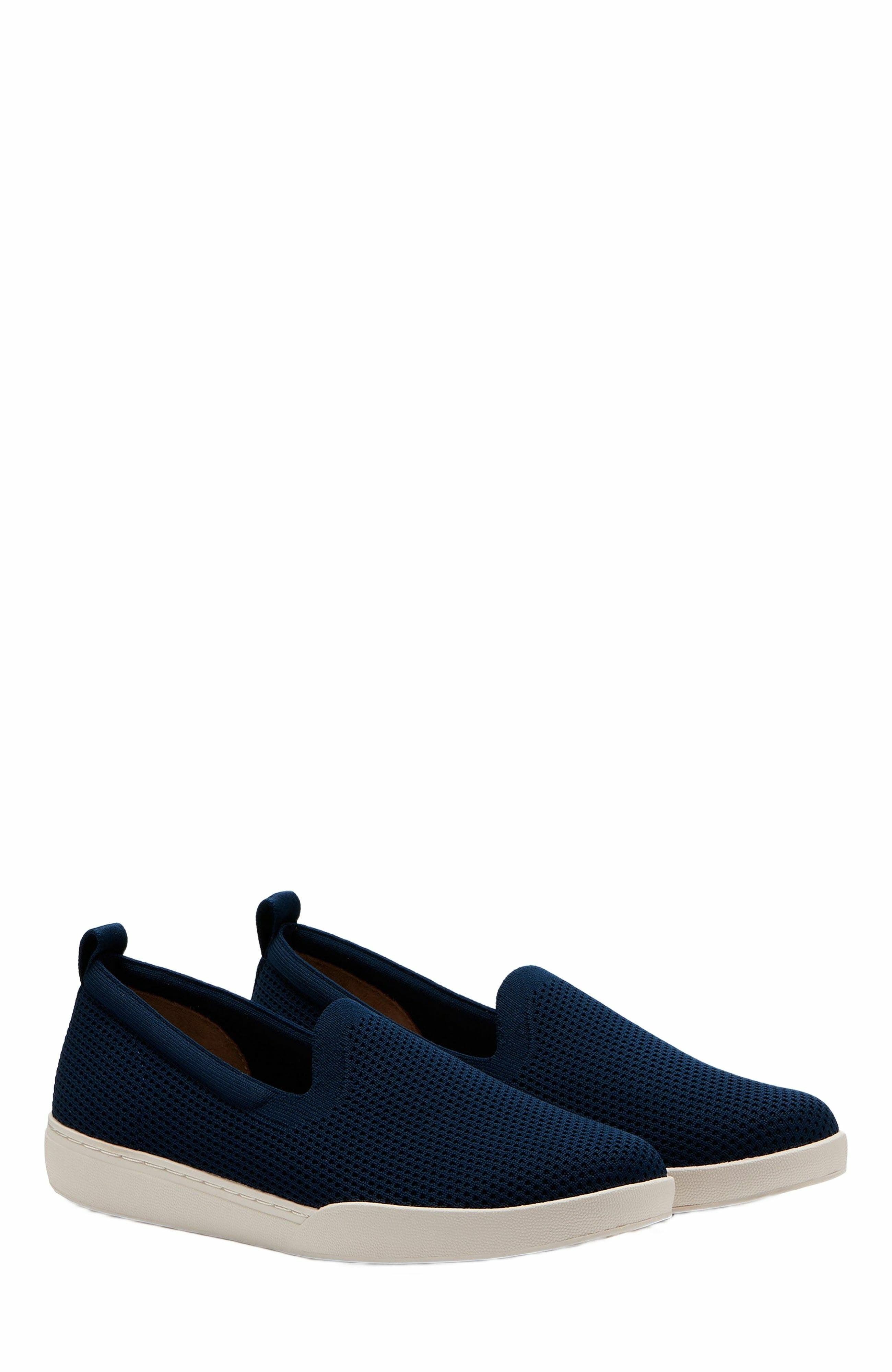Encore Knit Slip On, Alternate, color, Blue - Regular