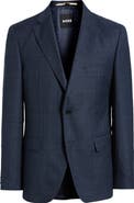 BOSS Hutson Crosshatch Virgin Wool Sport Coat