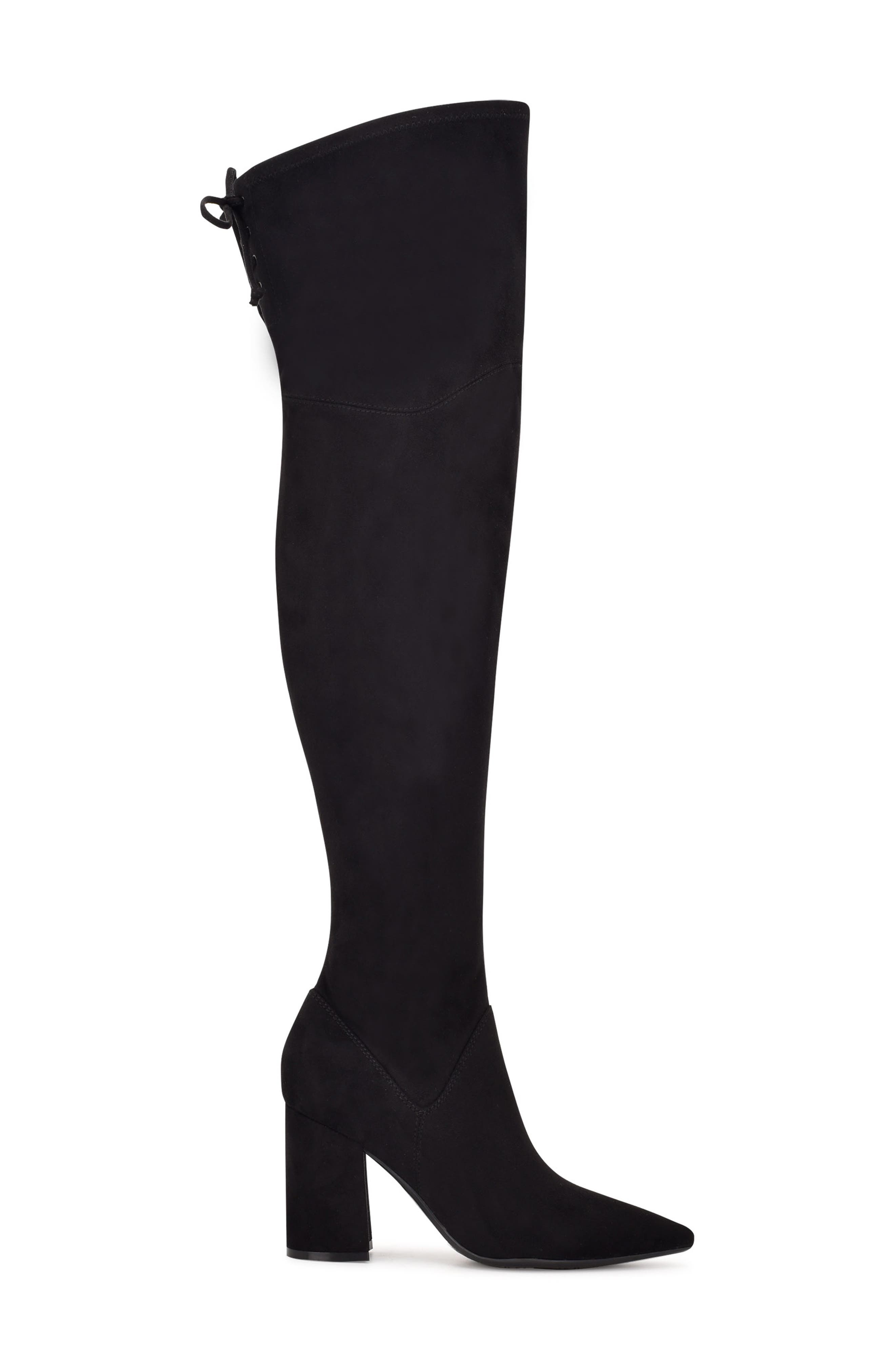 Nine West Ceeya Pointed Toe Over the Knee Boot, Alternate, color, 