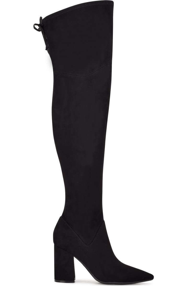 Nine West Ceeya Pointed Toe Over the Knee Boot, Alternate, color,
