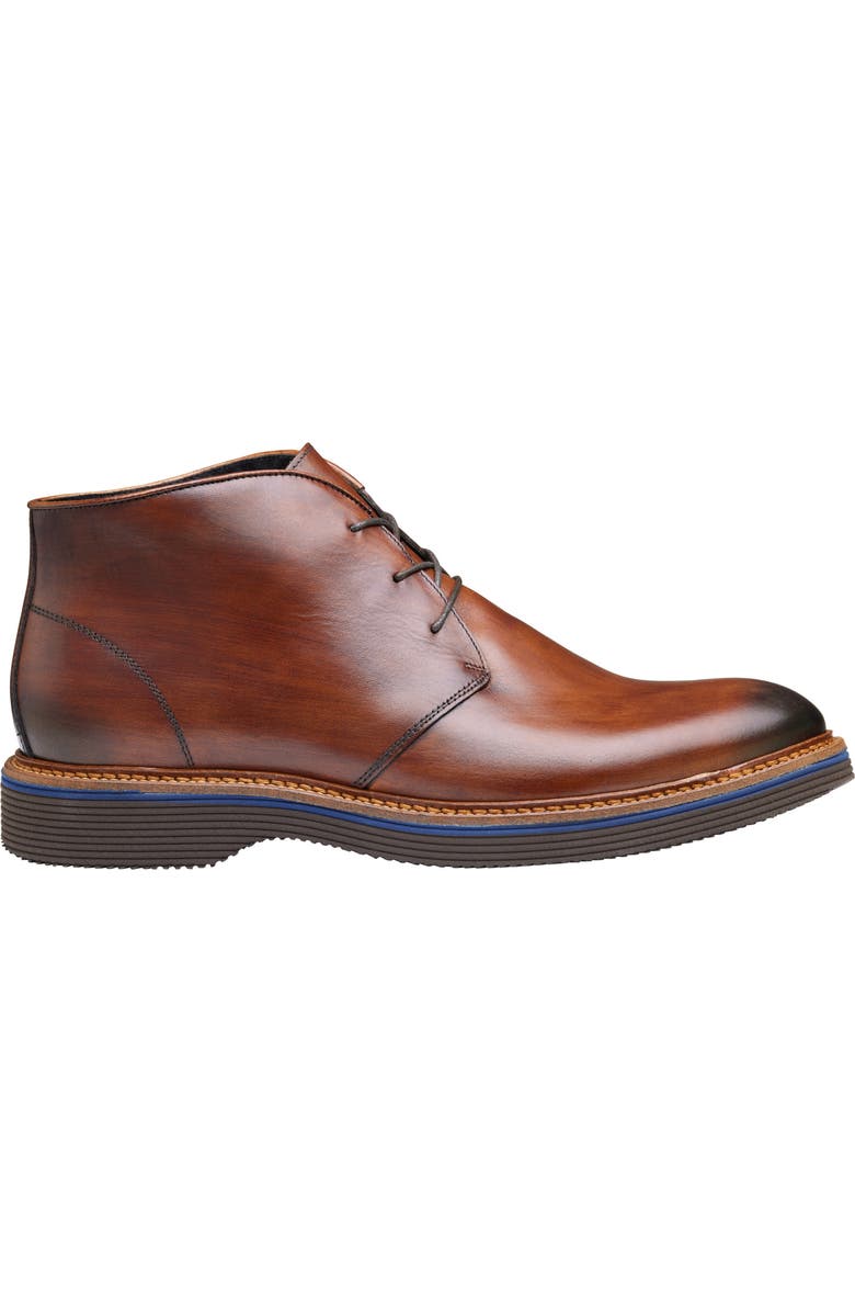Johnston & Murphy Jenson Chukka Boot, Alternate, color, Brown Italian Calfskin